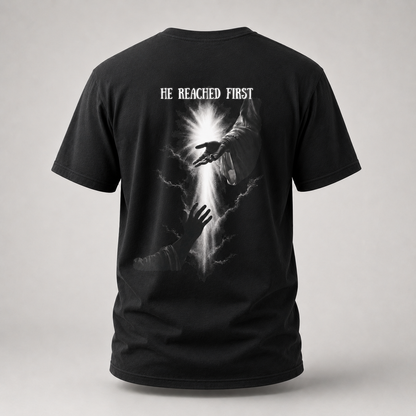 "He Reached First" T-shirt