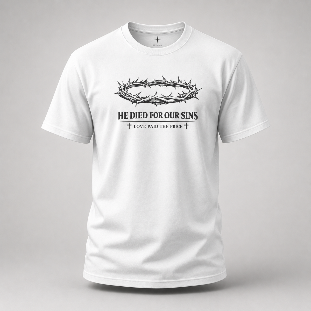 "He Died For Our Sins" T-shirt