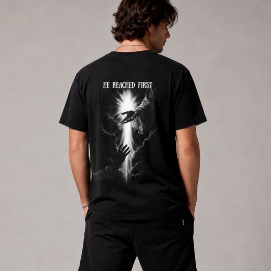 "He Reached First" T-shirt